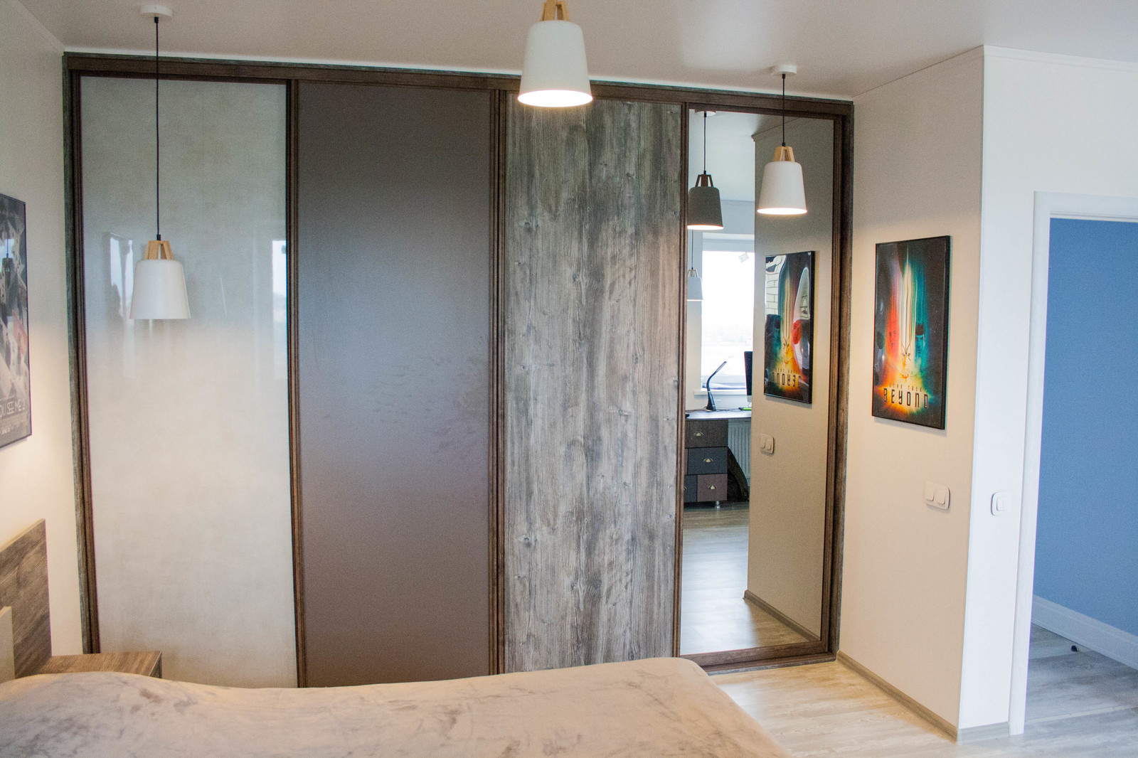 Lakoner в интерьере_двери-купе