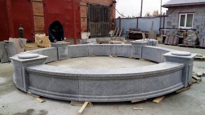 Фонтанная чаша, отгружаем Заказчику в Нижний Новгород