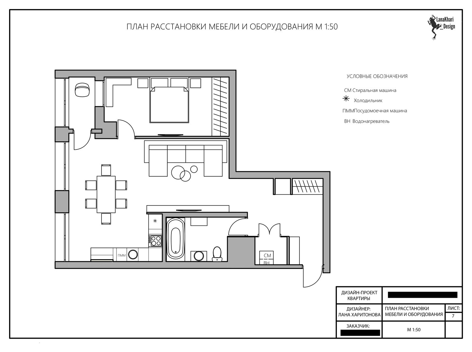 Квартира в центре Новосибирска.