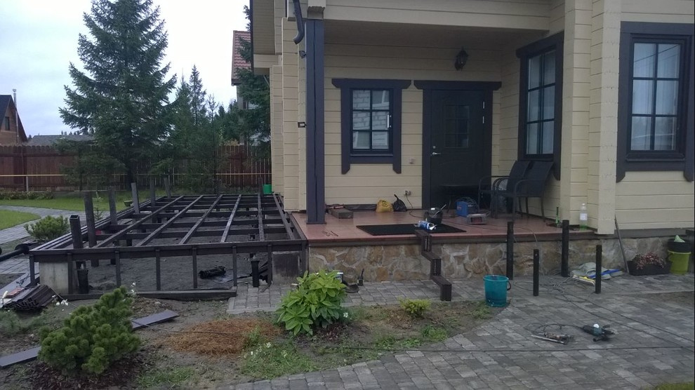 Входные группы с лестницами