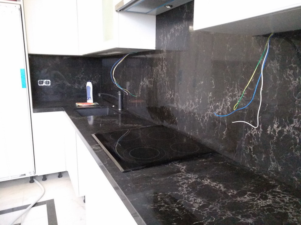 Кухонная столешница Ванила Нуар