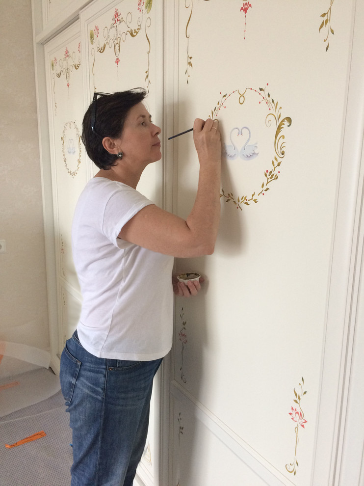 Во время работы над орнаментом