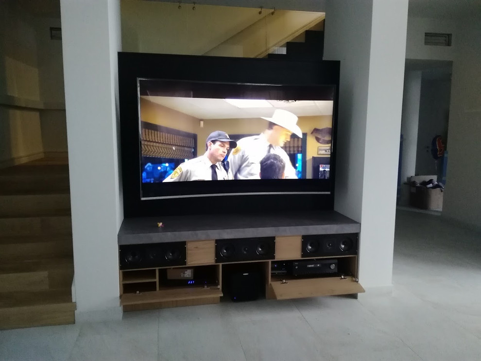 Обложка проекта: Стойка АВ на заказ под акустические системы Sonance