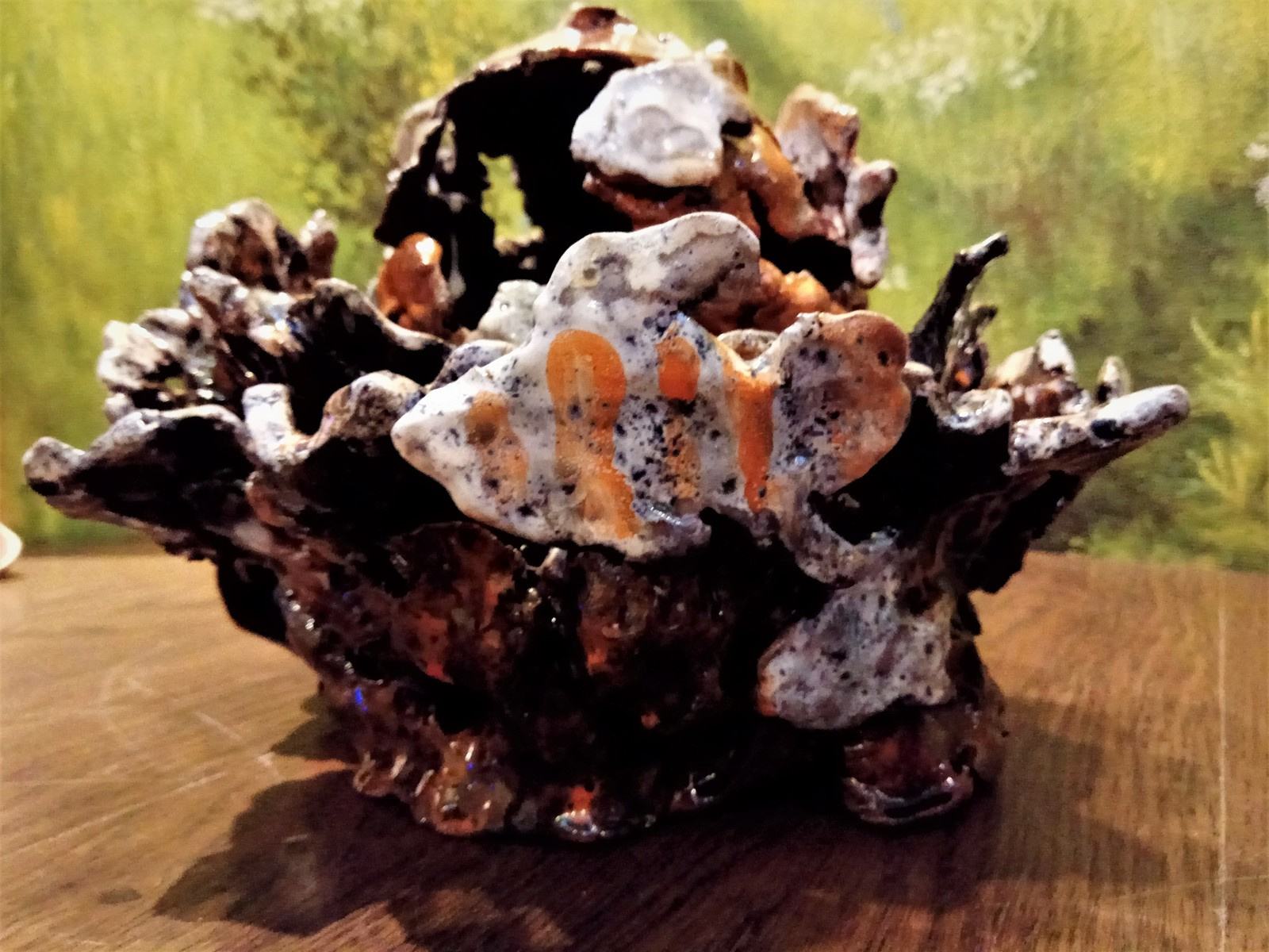 Керамический вазон "Коралловый риф"