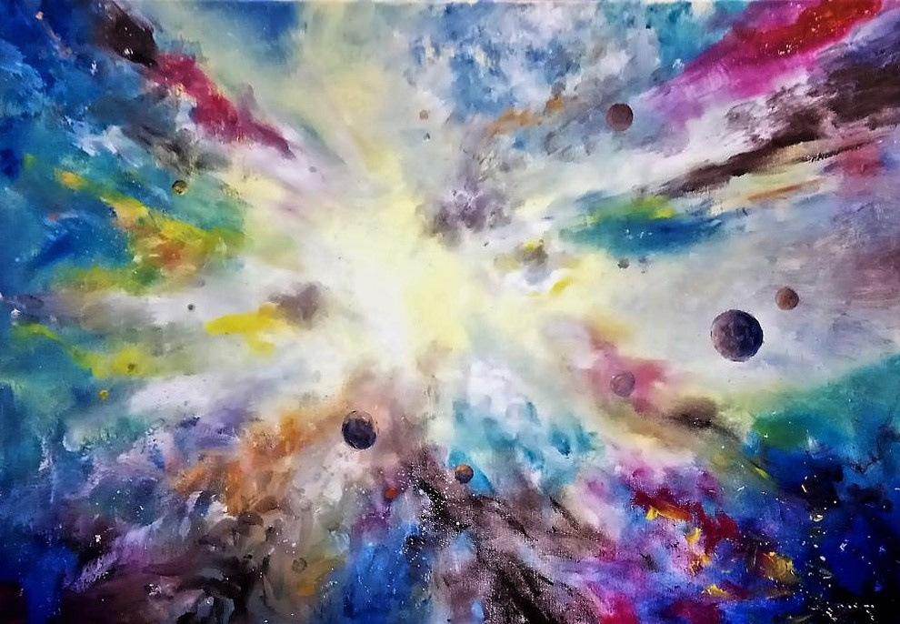 Обложка проекта: "Космический" интерьер