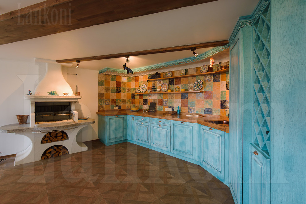 Летняя кухня в частном загороднем доме