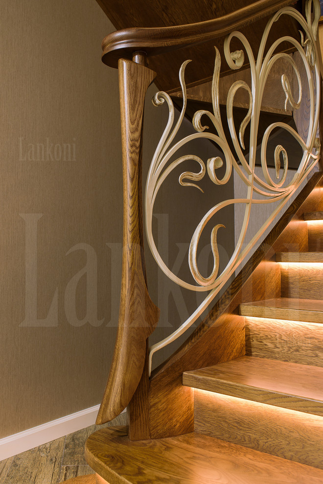 Лестница в частном загородном доме