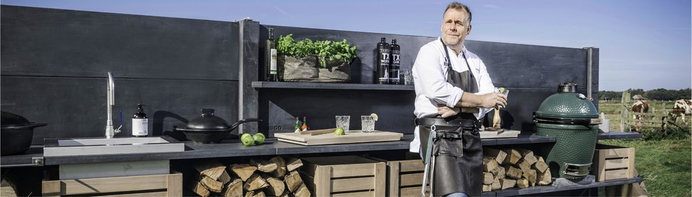 Примеры барбекю зон в загородном доме