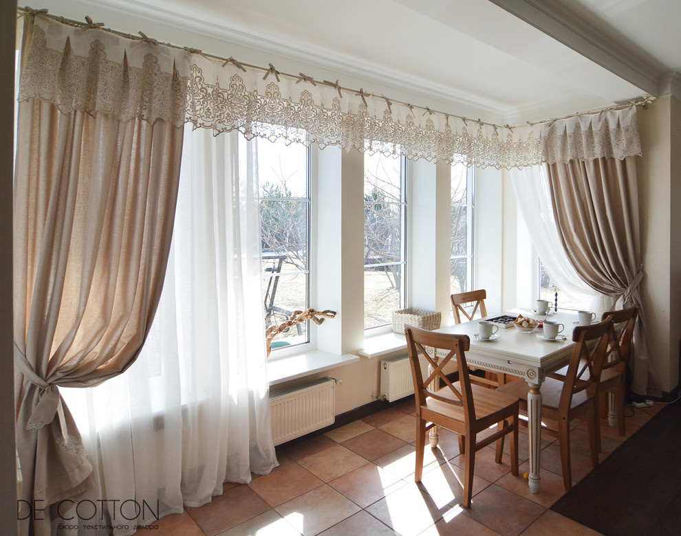 Шторы в обеденной зоне