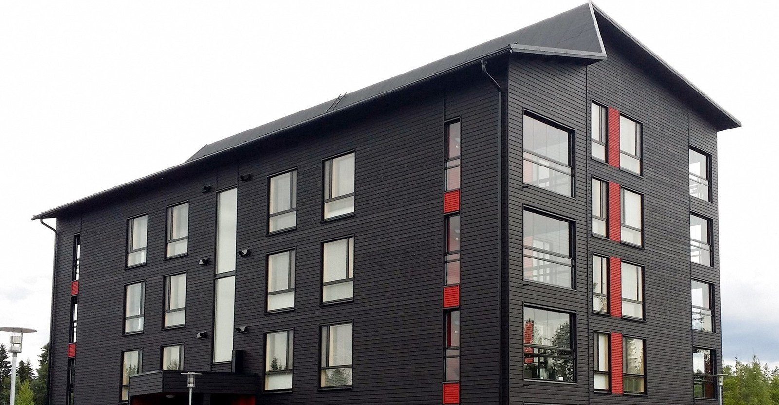 Экстерьер. Покрашенные объекты