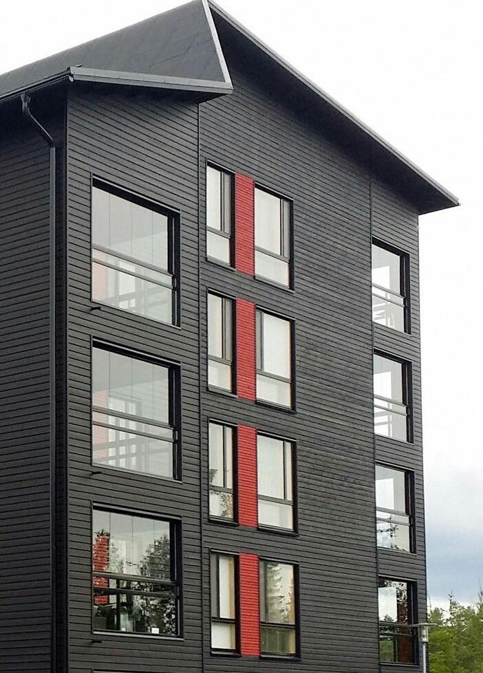 Экстерьер. Покрашенные объекты