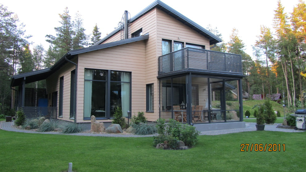 Экстерьер. Покрашенные объекты