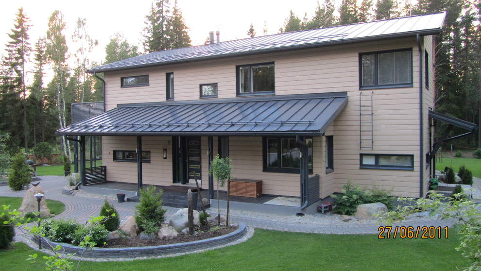 Экстерьер. Покрашенные объекты