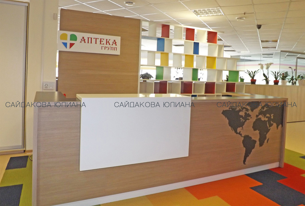 Современный офис open space 400м2