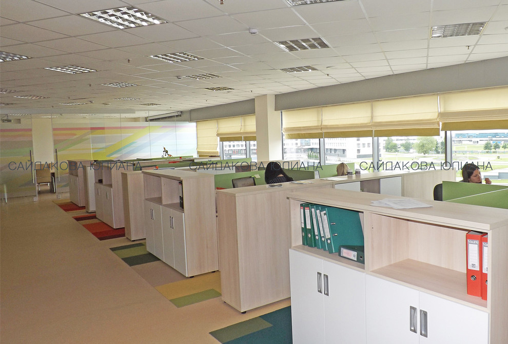 Современный офис open space 400м2