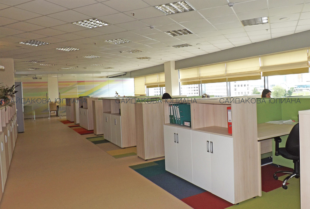 Современный офис open space 400м2