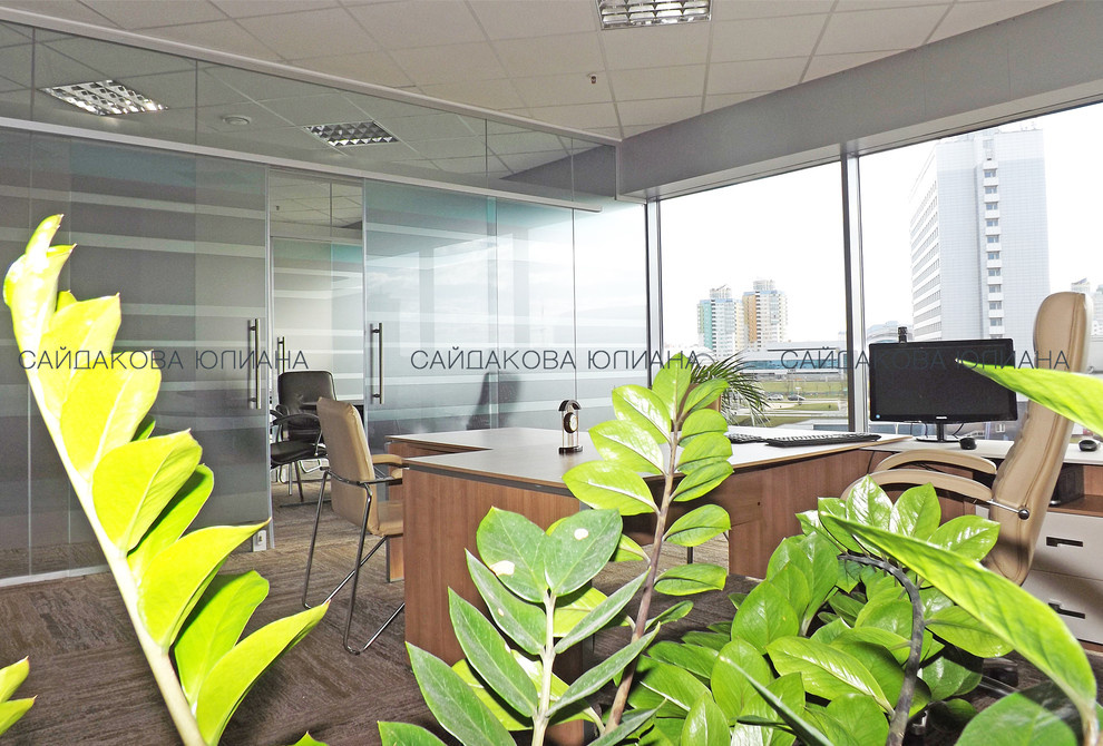 Современный офис open space 400м2