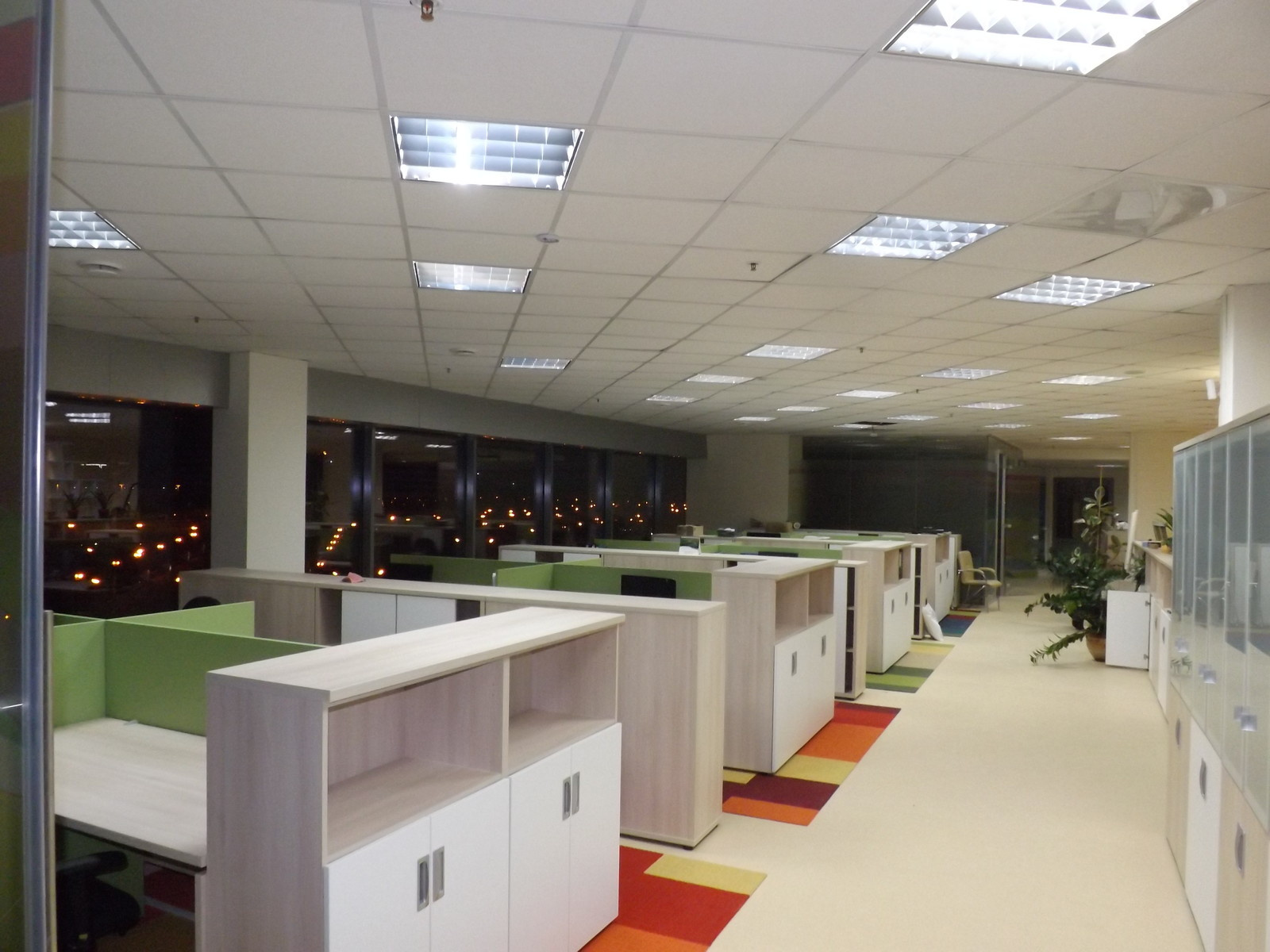 Современный офис open space 400м2