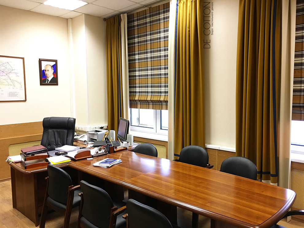 Шторы в кабинет руководителя