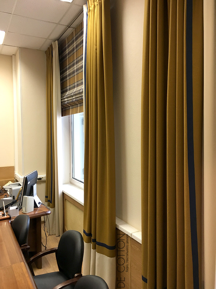 Шторы в кабинет руководителя