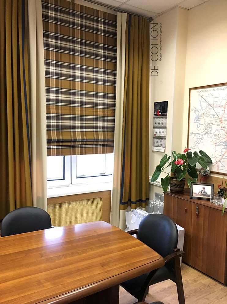 Обложка проекта: Шторы в кабинет руководителя