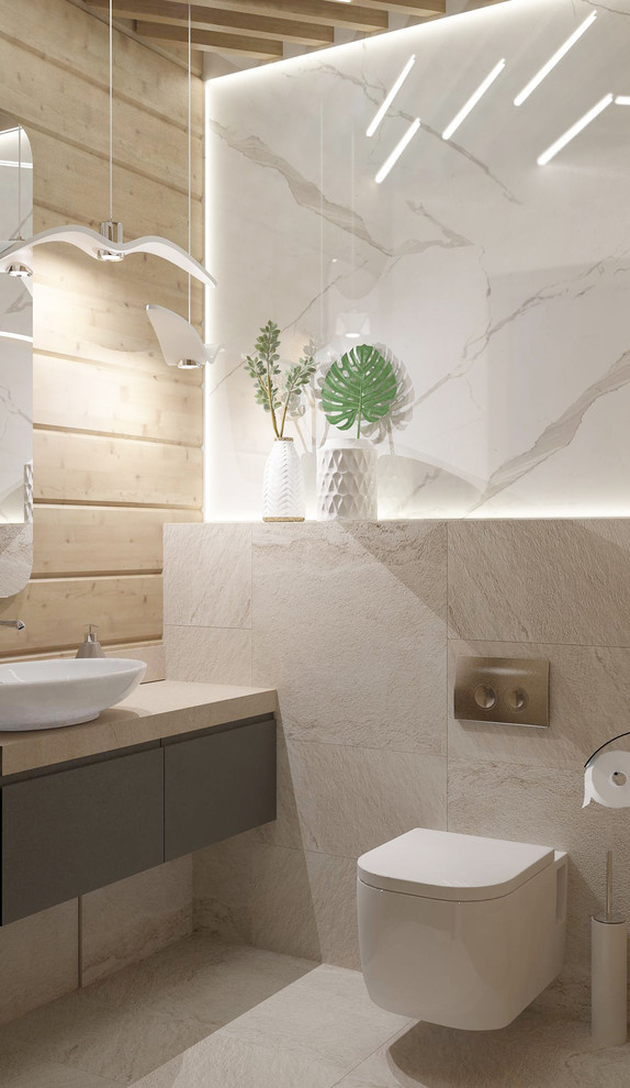 Bathrooms. House "From nature with love"