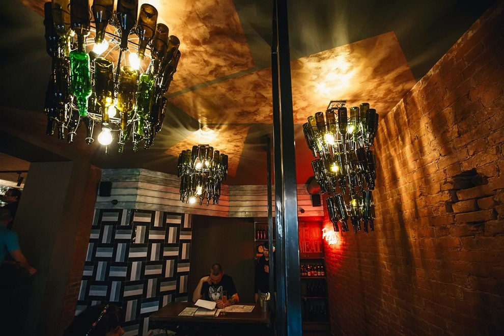 Интерьеры ресторана "Bread&Meat