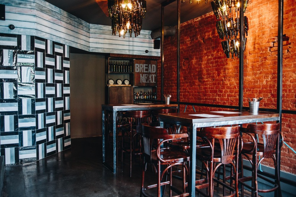 Интерьеры ресторана "Bread&Meat