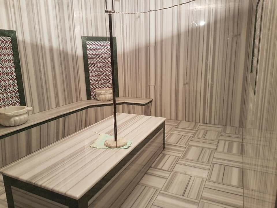 Хамам из мрамора под ключ