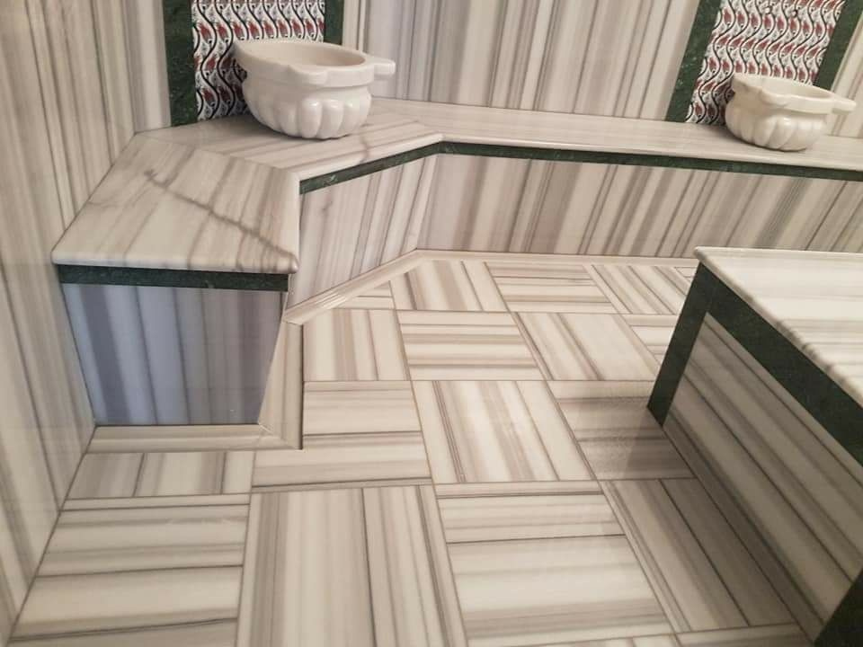 Хамам из мрамора под ключ