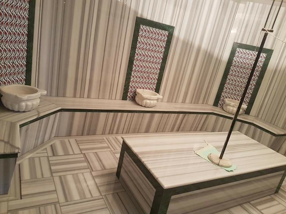 Хамам из мрамора под ключ