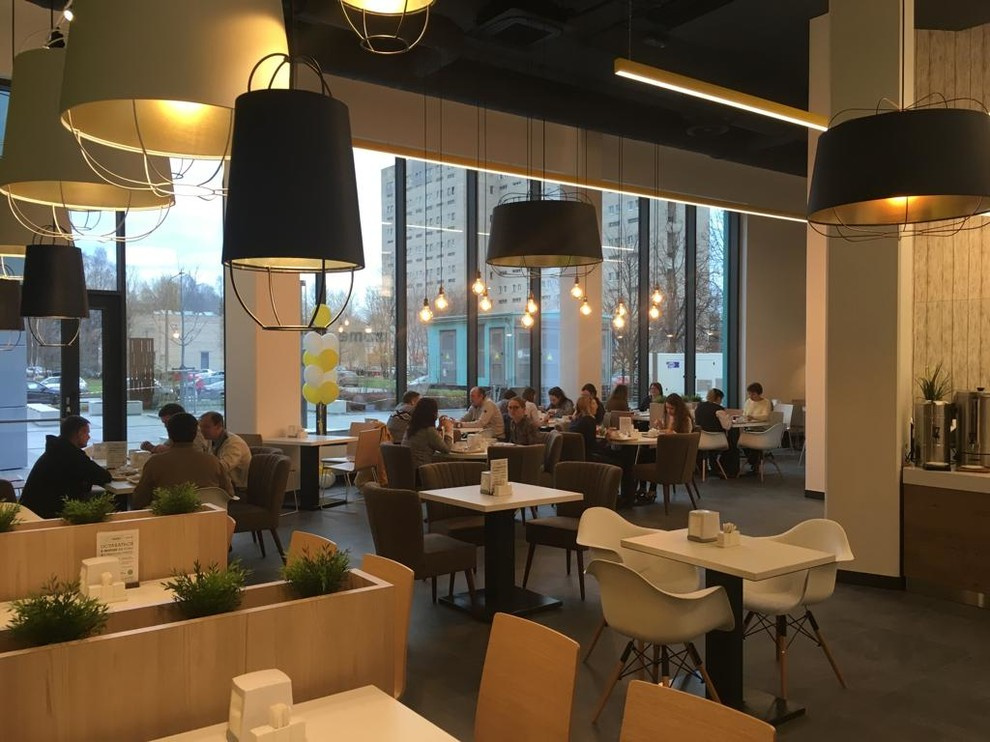 Обложка проекта: Ресторан в фойе бизнес центра