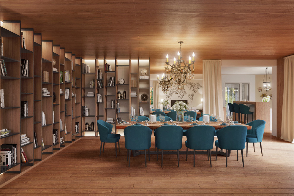 Дом в лесу для постоянного проживания.