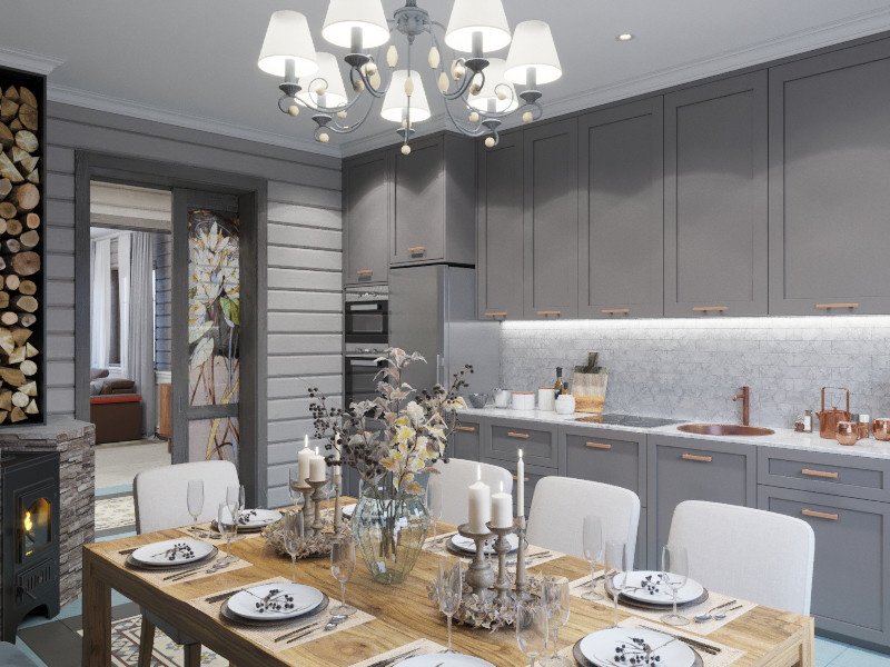 Дом из бруса "для родителей"