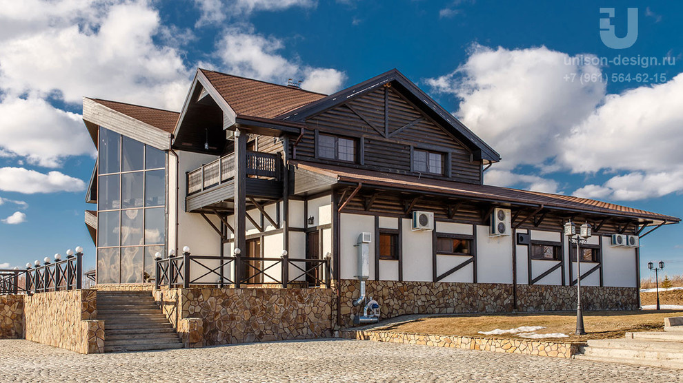загородный дом в стиле "Шале"