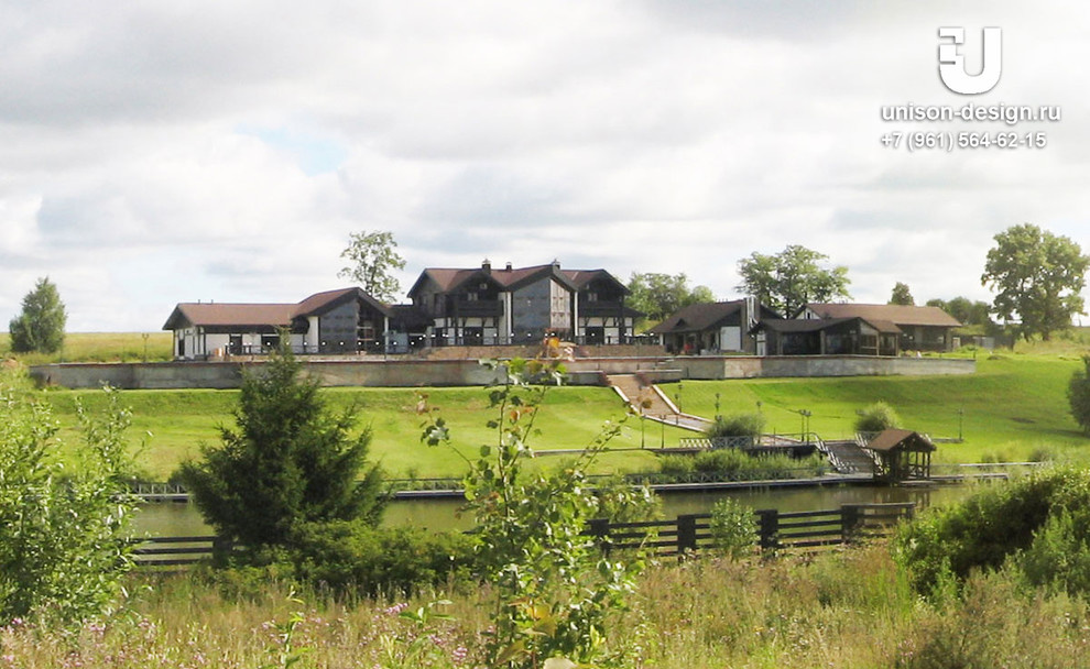 загородный дом в стиле "Шале"