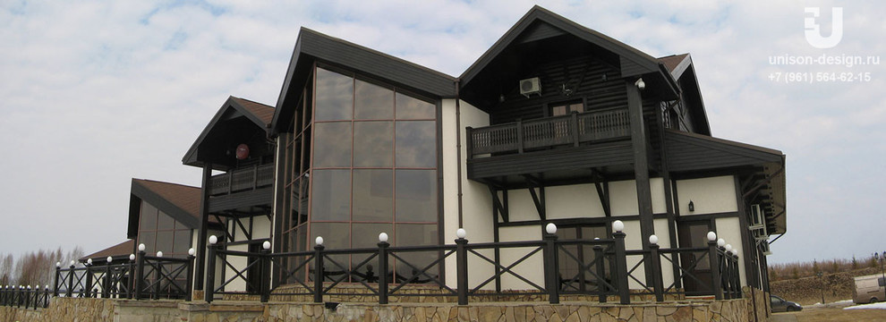 загородный дом в стиле "Шале"
