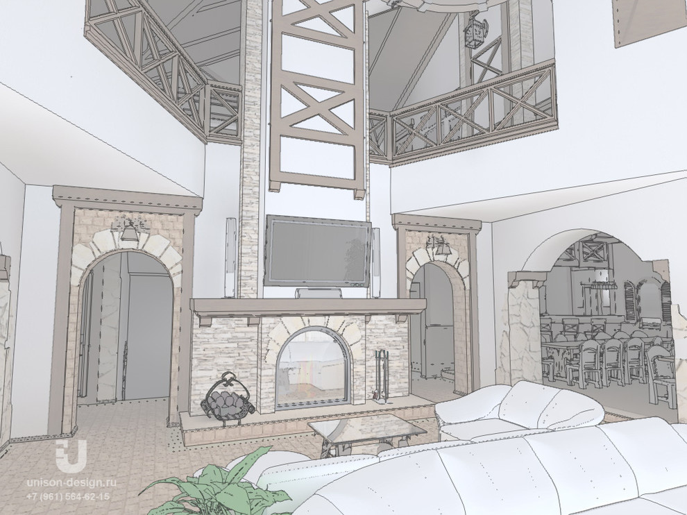 загородный дом в стиле "Шале"