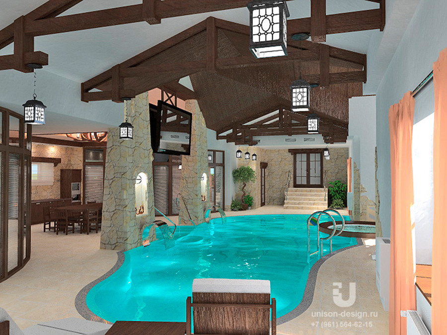 загородный дом в стиле "Шале"