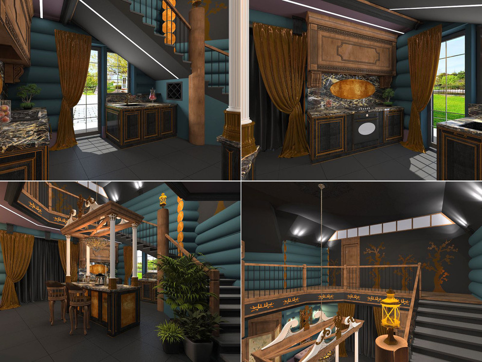 Бревенчатый дом из лиственницы