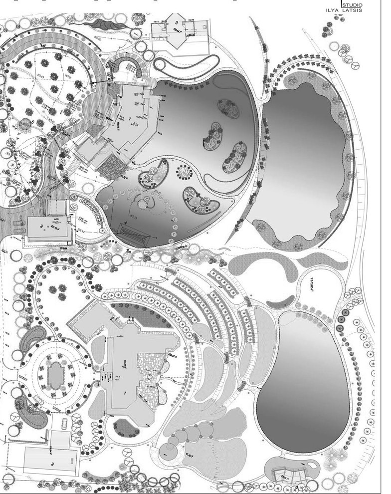 Проектирование коттеджей и участков