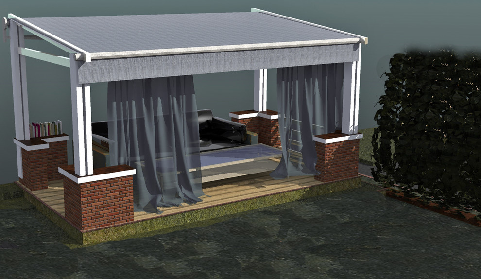 садовые домики,  павильоны, веранды, беседки