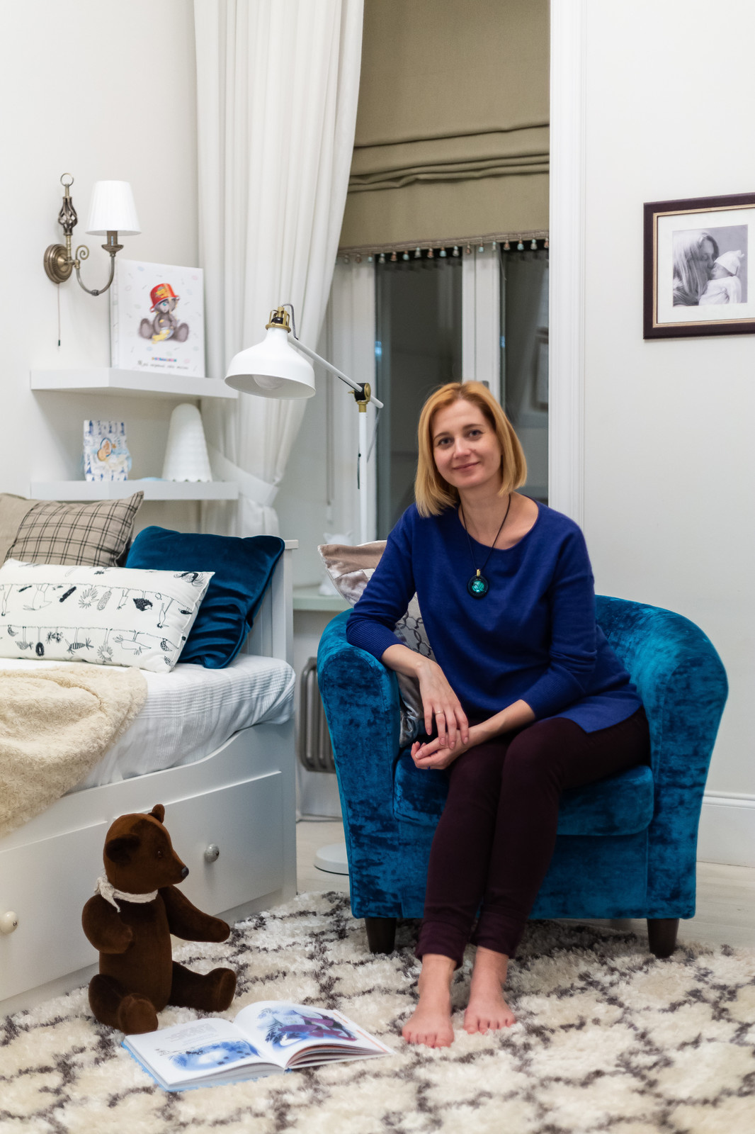 Интерьер Александры Панковой в старом фонде Петербурге