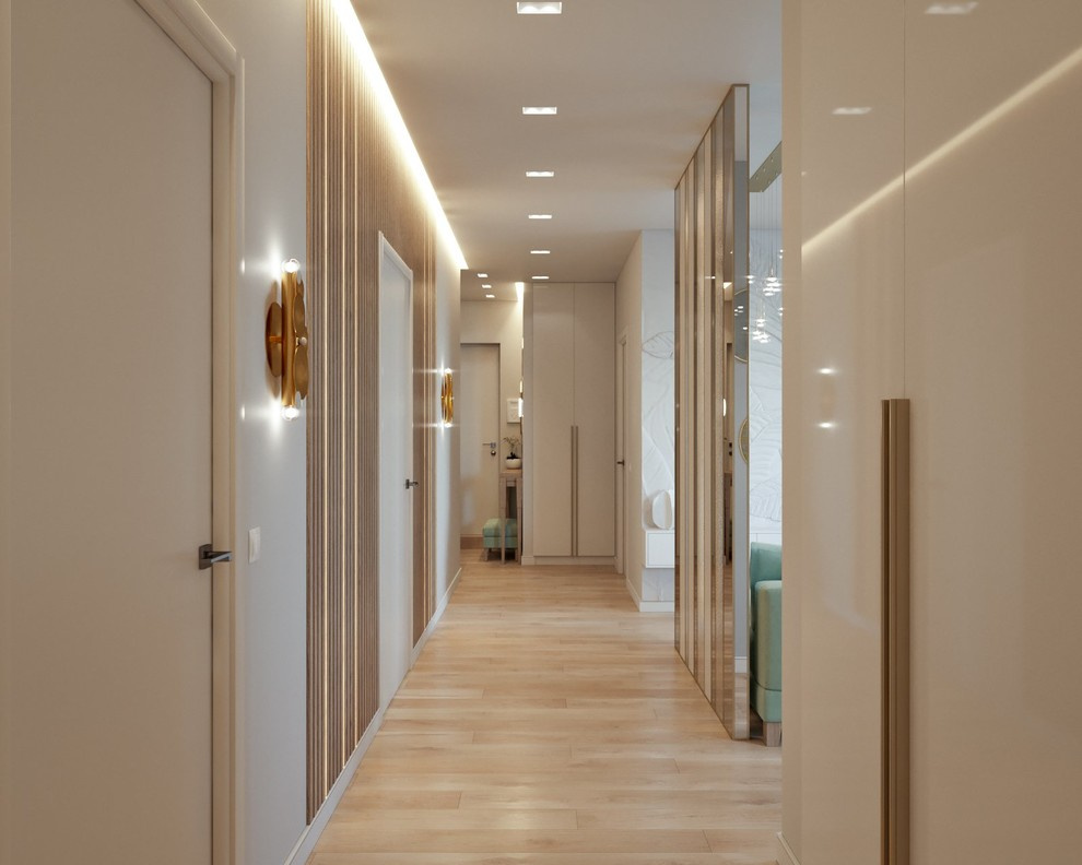 Дизайн-проект трехкомнатной квартиры "Мятное настроение"