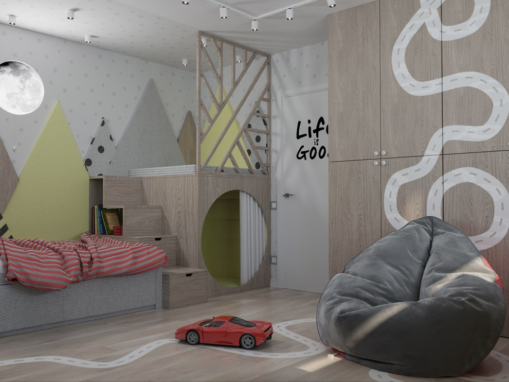 Дизайн-проект трехкомнатной квартиры "Мятное настроение"