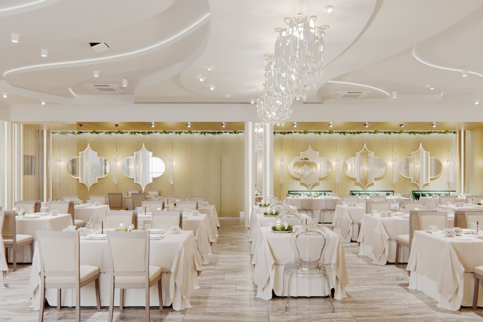 Дизайн-проект ресторана "Катык" . Казань. 2018