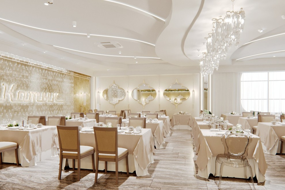 Дизайн-проект ресторана "Катык" . Казань. 2018