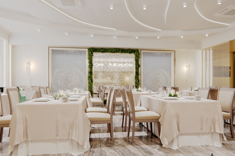 Дизайн-проект ресторана "Катык" . Казань. 2018