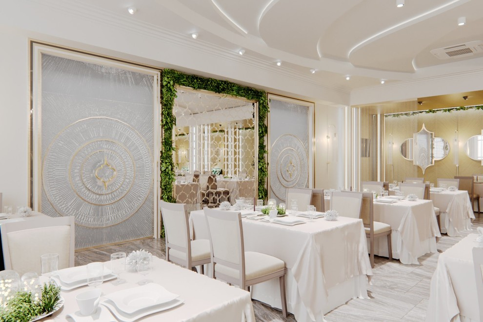 Дизайн-проект ресторана "Катык" . Казань. 2018