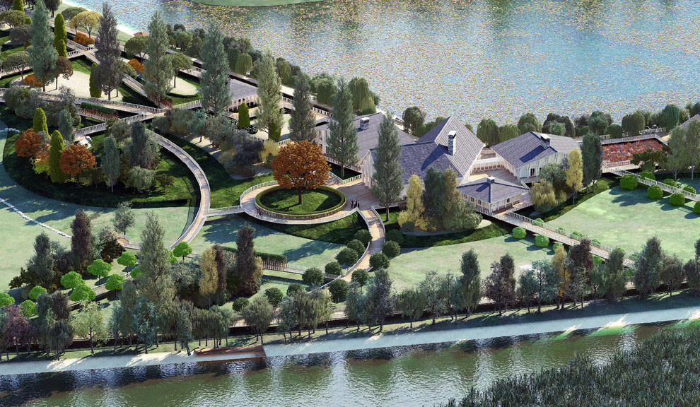 Проектирование коттеджей и ландшафтных садов